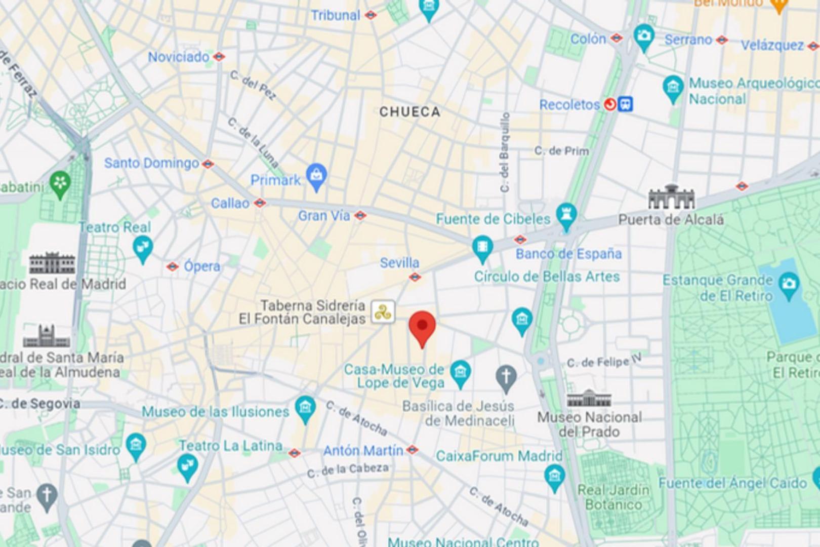 Beautiful Loft Para 3Pax En Huertas-Cortes 马德里 外观 照片